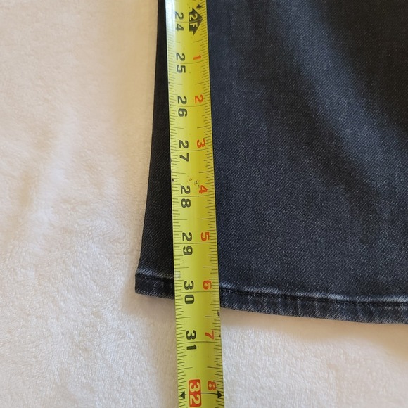 Rag & Bone Fit 2 Slim Mens 36x32 Loopback Denim Jeans Wylie Grey MED21F1223BBWY - Picture 5 of 16